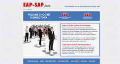 Desktop Screenshot of eap-sap.com
