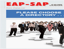 Tablet Screenshot of eap-sap.com